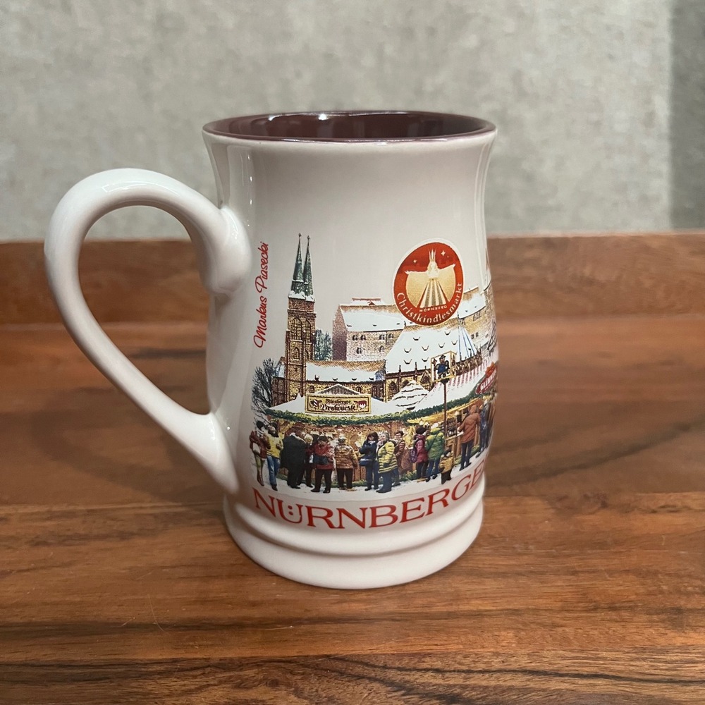 Nürnberger Christkindlesmarkt Christmas Market Mug 0.2L Glühwein‎ Stein